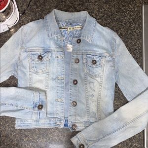 Cropped Denim Jacket